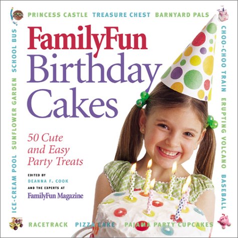 Book cover for Familyfun Birthday Cakes