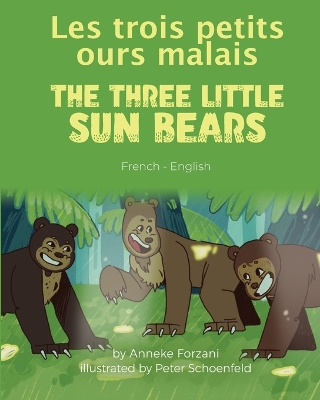 Cover of The Three Little Sun Bears (French-English)