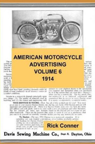 Cover of American Motorcycle Advertising Volume 6
