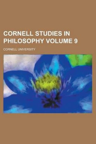 Cover of Cornell Studies in Philosophy Volume 9