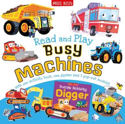 Book cover for Read and Play Busy Machines