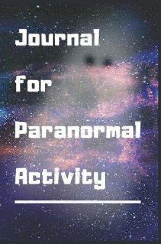 Cover of Journal for Paranormal Activity