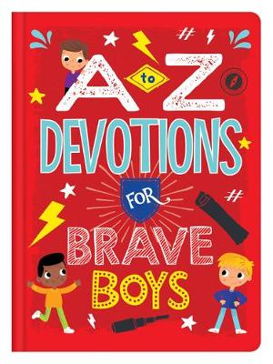 Book cover for A to Z Devotions for Brave Boys