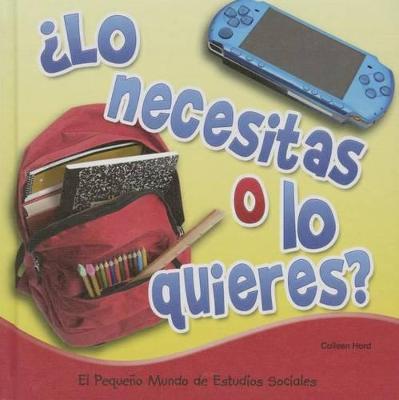 Book cover for ¿Lo Necesitas O Lo Quieres?