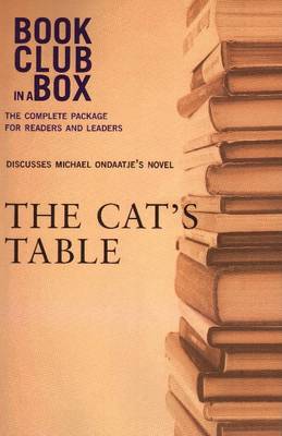 Book cover for Bookclub-in-a-Box Discusses The Cat's Table, by Michael Ondaatje