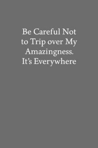 Cover of Be Careful Not to Trip over My Amazingness. It's Everywhere