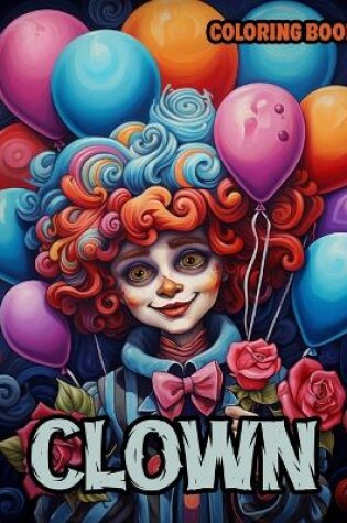 Cover of Clown Coloring Book