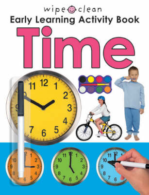 Cover of Wipe Clean Early Learning Book - Time