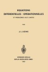 Book cover for Equations Differentielles Operationnelles