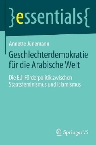 Cover of Geschlechterdemokratie fur die Arabische Welt