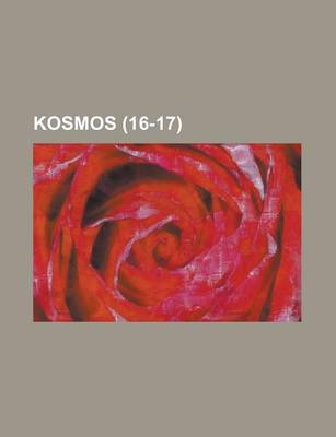 Book cover for Kosmos (16-17); Zeitschrift Fur Die Gesamte Entwickelungslehre