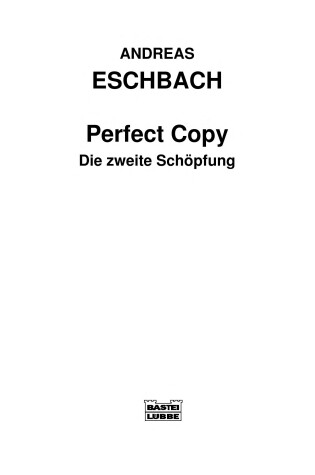 Cover of Perfect Copy