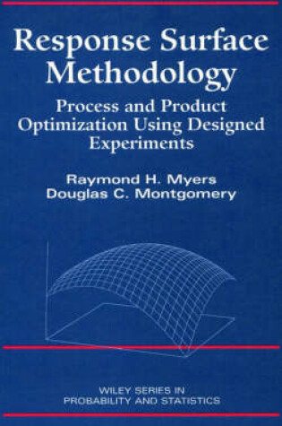 Cover of Response Surface Methodology