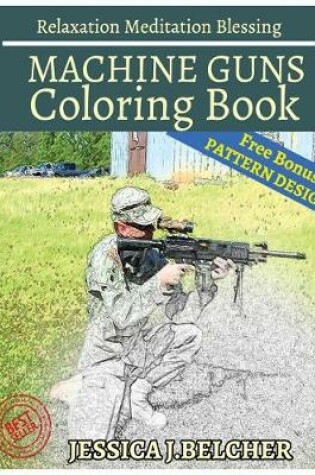 Cover of Machine Guns Coloring Books