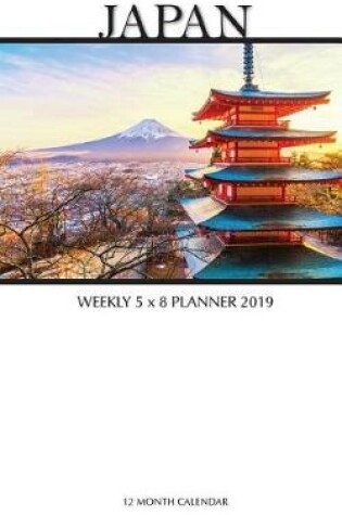 Cover of Japan Weekly 5 x 8 Planner 2019