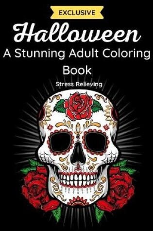 Cover of Halloween - A Stunning Adult Color Booking