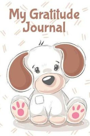 Cover of Gratitude Journal For Kids-Puppy Cover 8.5" x 11" Notebook