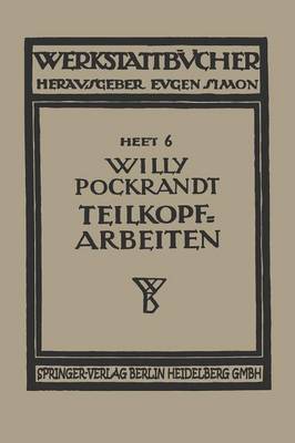 Cover of Teilkopfarbeiten