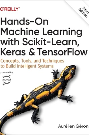 Cover of Hands-On Machine Learning with Scikit-Learn, Keras, and TensorFlow 3e