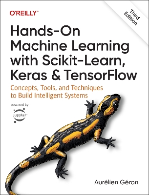 Book cover for Hands-On Machine Learning with Scikit-Learn, Keras, and TensorFlow 3e
