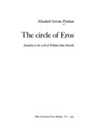 Cover of Circle of Eros