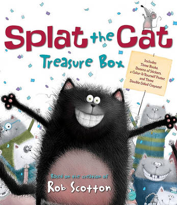 Book cover for Splat the Cat Treasure Box