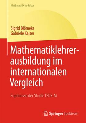 Book cover for Mathematiklehrerausbildung Im Internationalen Vergleich