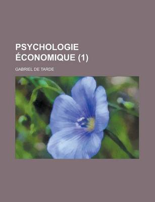 Book cover for Psychologie Economique (1)