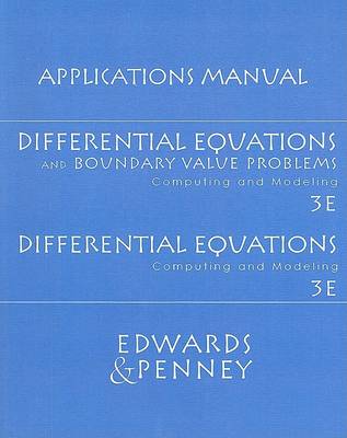 Book cover for Applications Manual for DES and BVPS