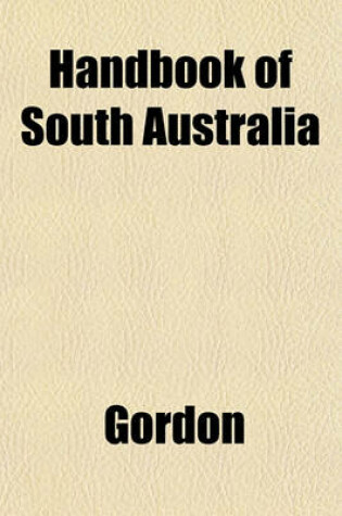 Cover of Handbook of South Australia