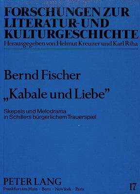 Book cover for -Kabale Und Liebe-