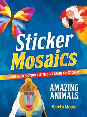 Book cover for Sticker Mosaics: Amazing Animals