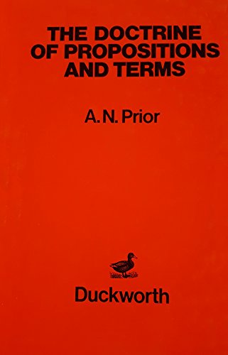 Book cover for The Doctrine of Propositions and Terms