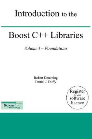 Cover of Introduction to the Boost C++ Libraries; Volume I - Foundations