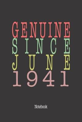 Book cover for Genuine Since June 1941