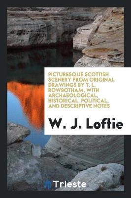 Book cover for Picturesque Scottish Scenery from Original Drawings