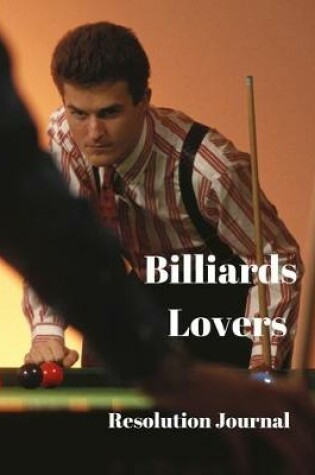 Cover of Billiards Lovers Resolution Journal