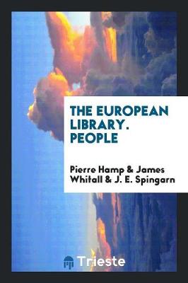 Book cover for The European Library. People