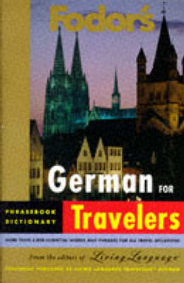 Book cover for German for Travellers Phrase Book