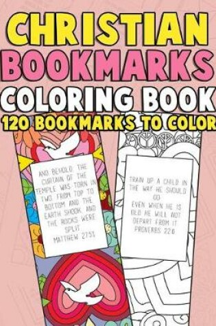 Cover of Christian Bookmarks Coloring Book