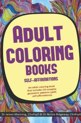 Cover of Adult Coloring Books (Self-Affirmations)