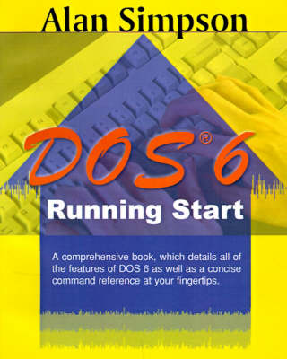 Book cover for DOS 6 Running Start