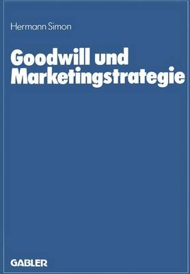 Book cover for Goodwill und Marketingstrategie