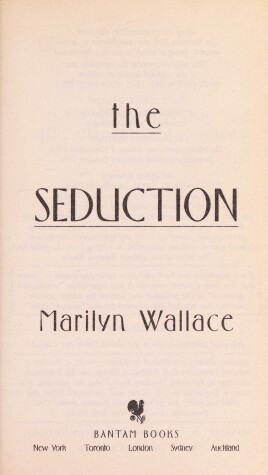 Book cover for The Seduction