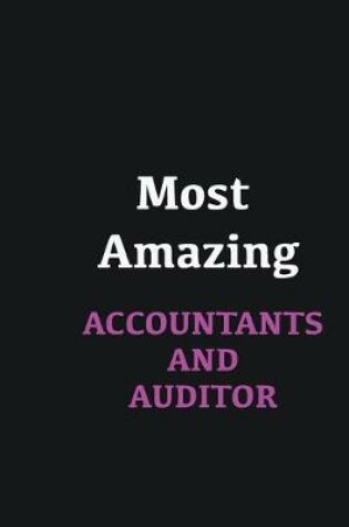 Cover of Most Amazing Accountants and Auditor