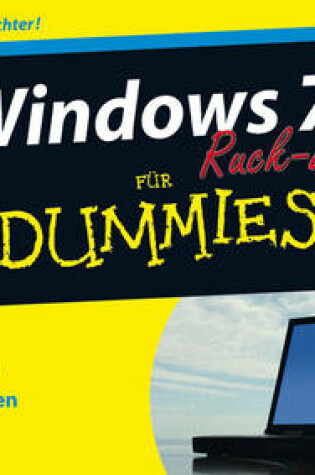 Cover of Windows 7 Fur Dummies Ruckzuck