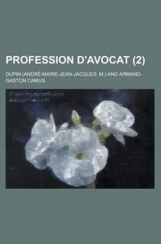 Cover of Profession D'Avocat (2)