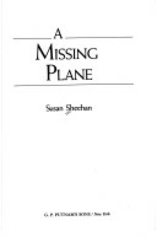 Cover of A Missing Plane