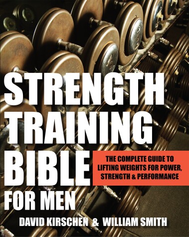 Book cover for Strength Training Bible For Men