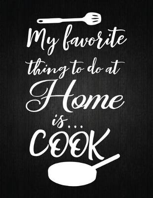 Book cover for Home Is Cook